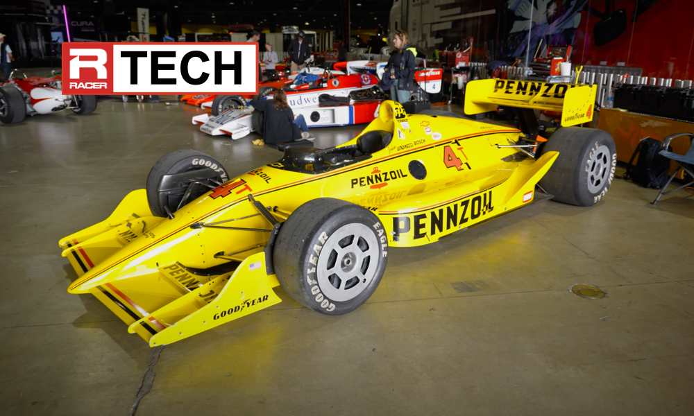 Vintage IndyCar Long Beach paddock tour