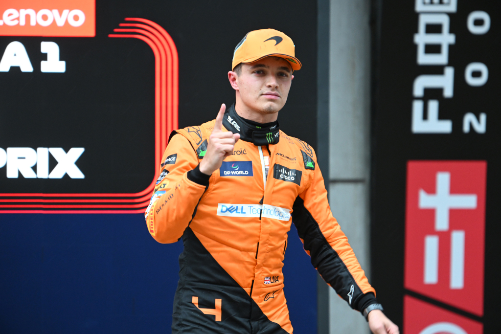 Norris tops wet and wild Sprint qualifying in Shanghai