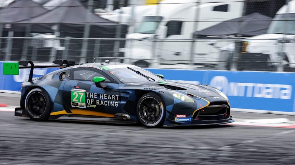Heart of Racing charts progress with Aston Martin Vantage Evo