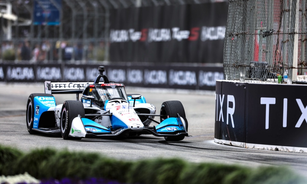 Rahal heads Palou, Newgarden in Long Beach warm-up