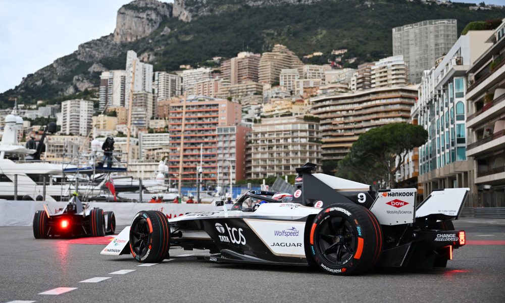 Evans remains on top in Monaco E-Prix FP2