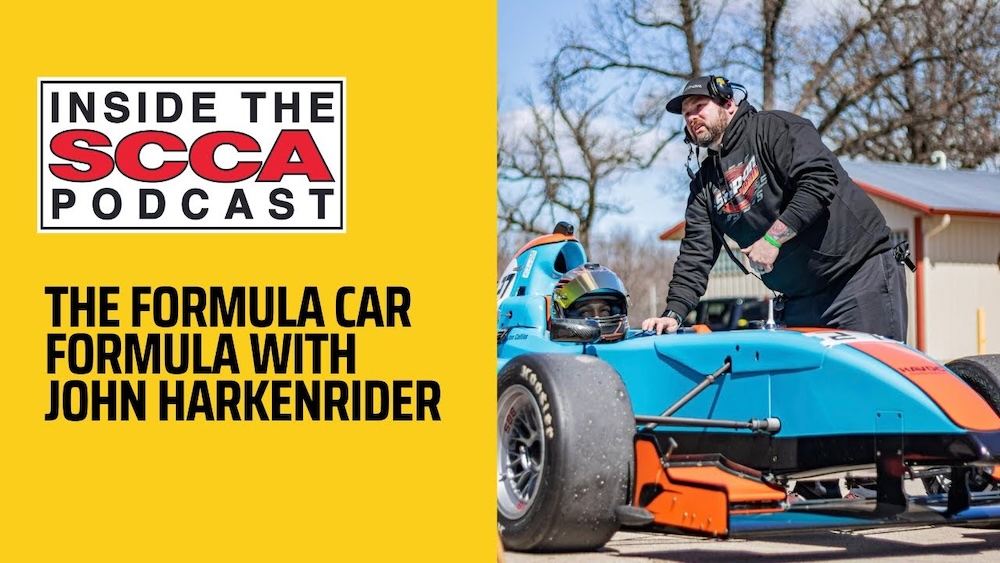 Inside the SCCA: The formula car formula, with John Harkenrider