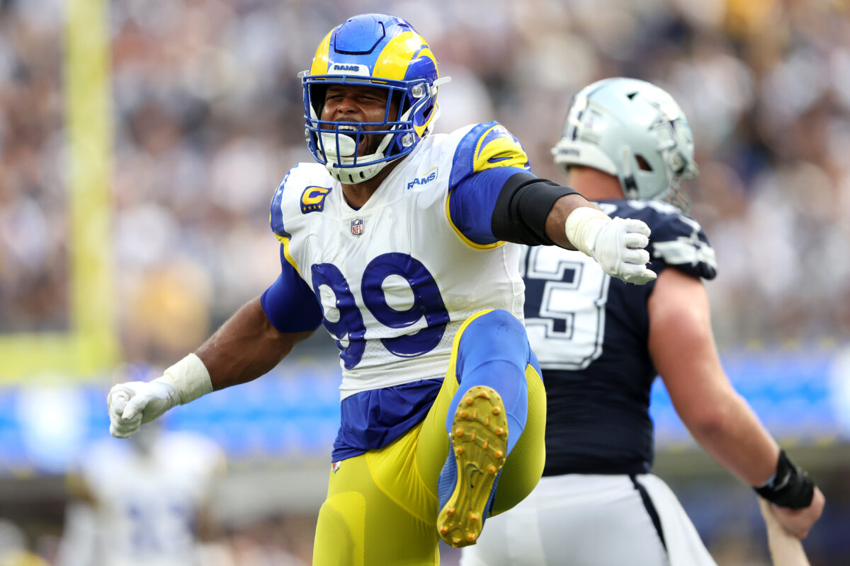 Look: The Rams put up a billboard honoring Aaron Donald in Los Angeles