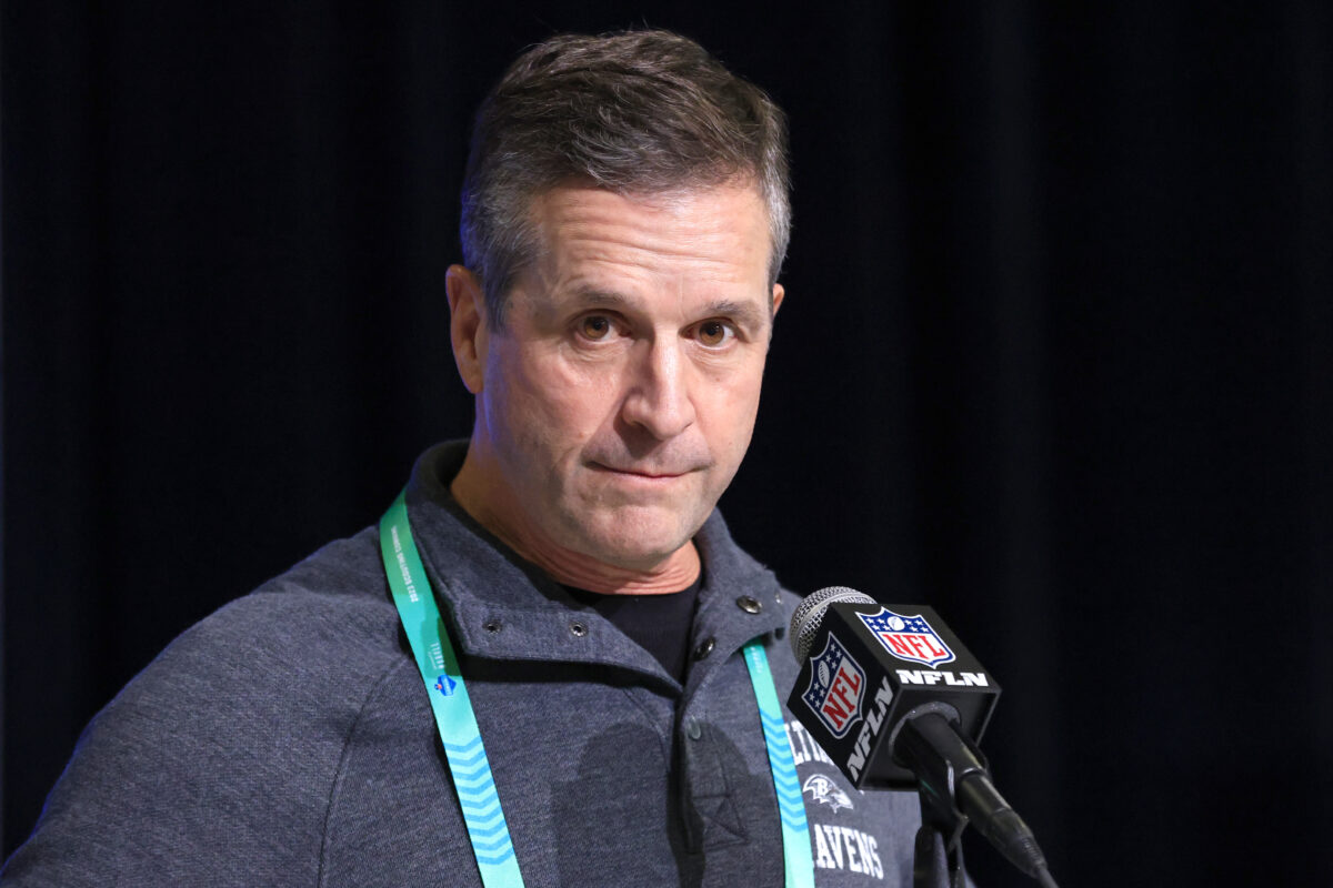 John Harbaugh reaffirms Ravens commitment to best player available strategy in draft