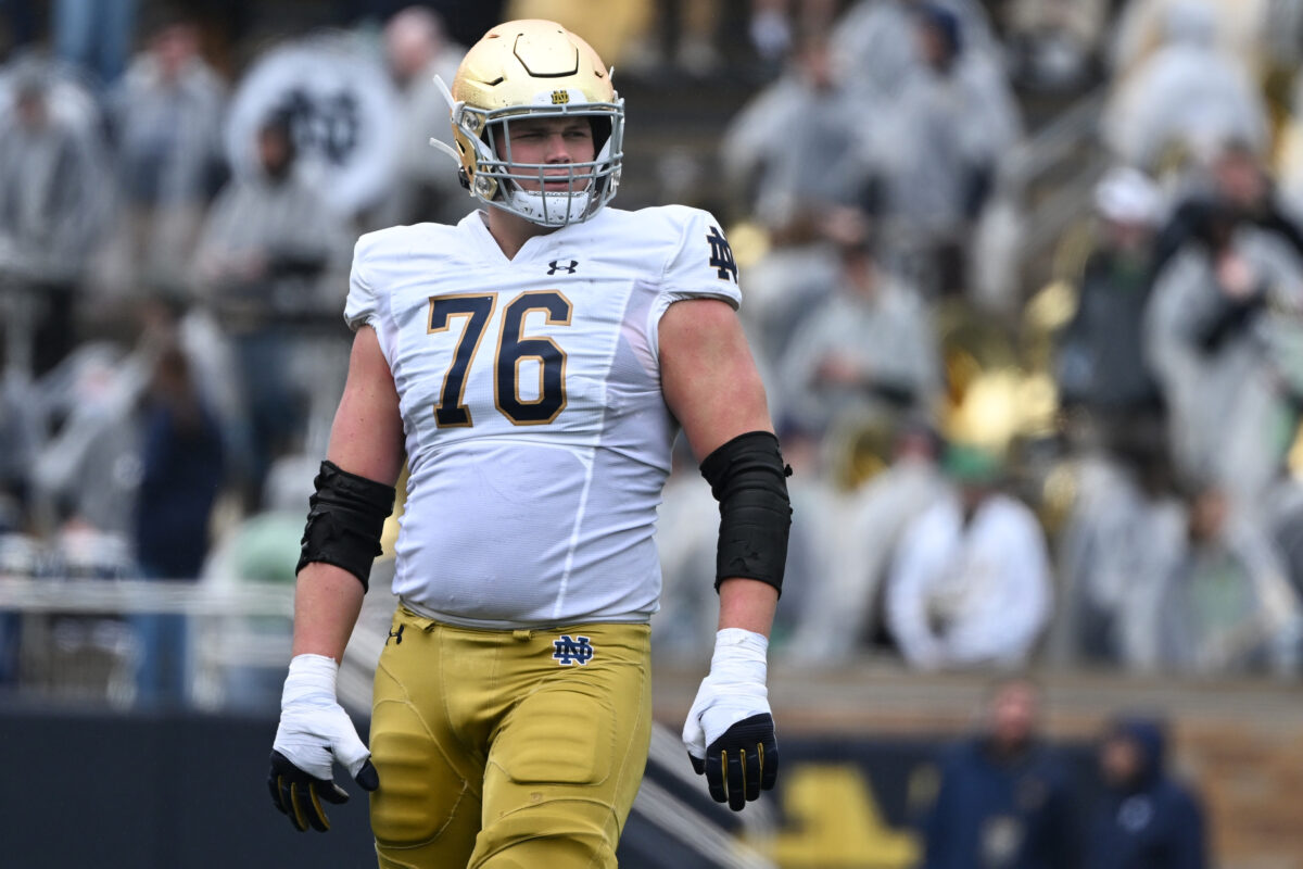 Instant analysis of the Chargers’ selection of Notre Dame OT Joe Alt at No. 5 overall