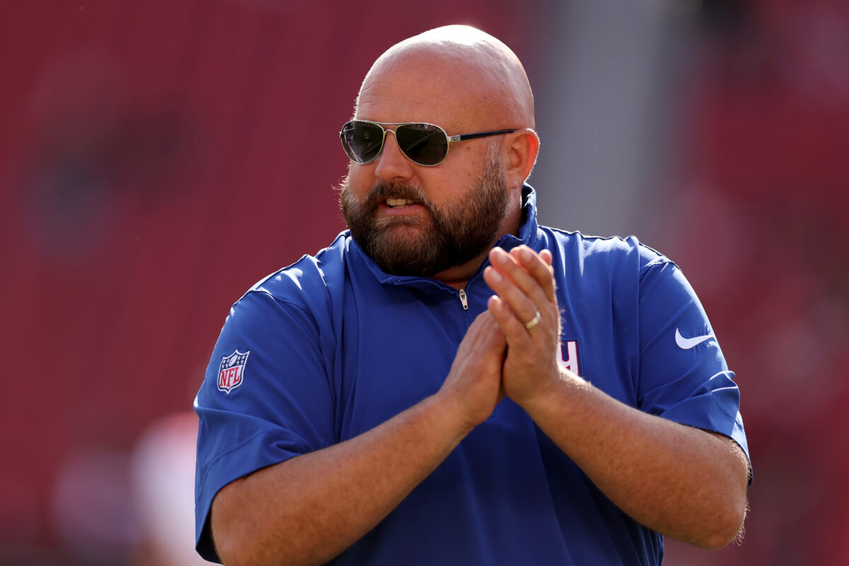 Giants’ Brian Daboll pleased with weight room changes