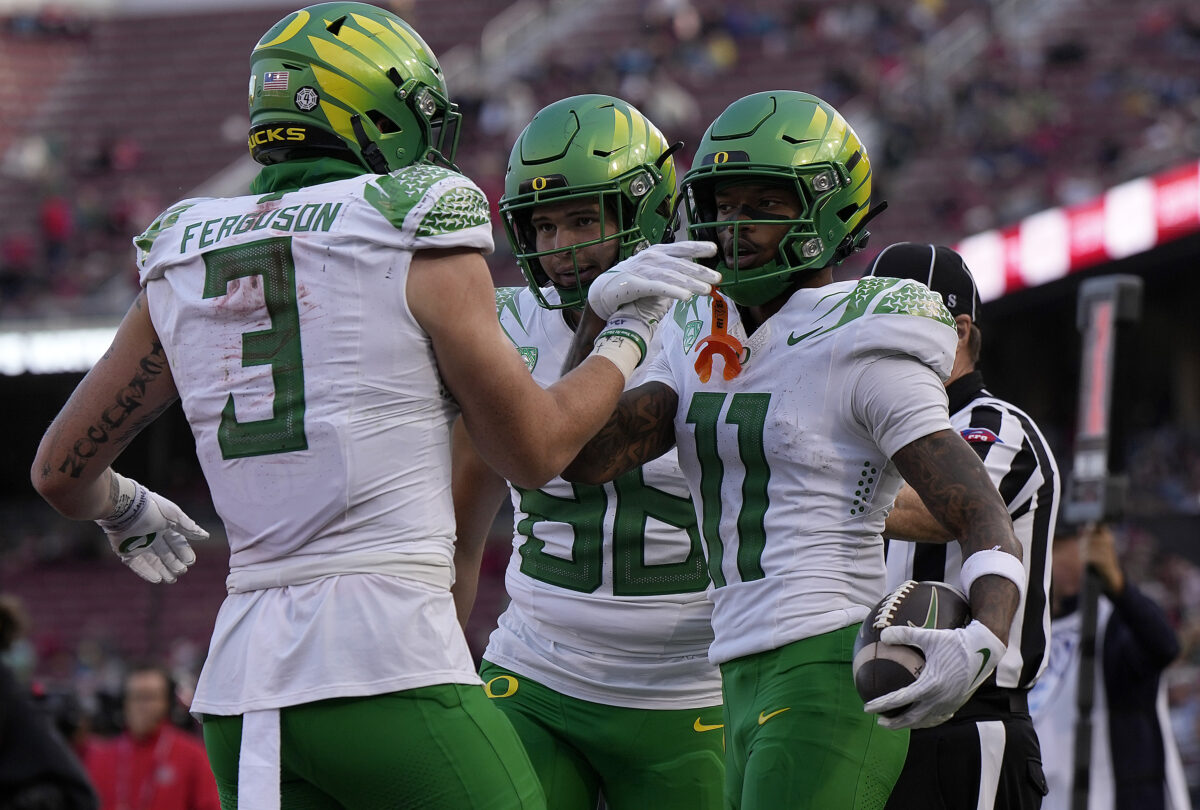 Troy Franklin’s success acts as motivating factor for Ducks’ WR room