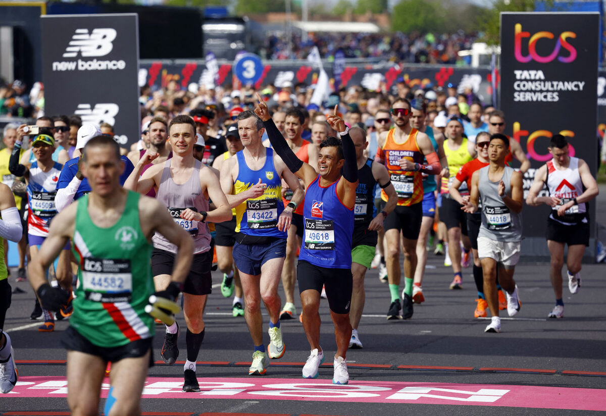 The winners, times, and top photos from London Marathon 2024