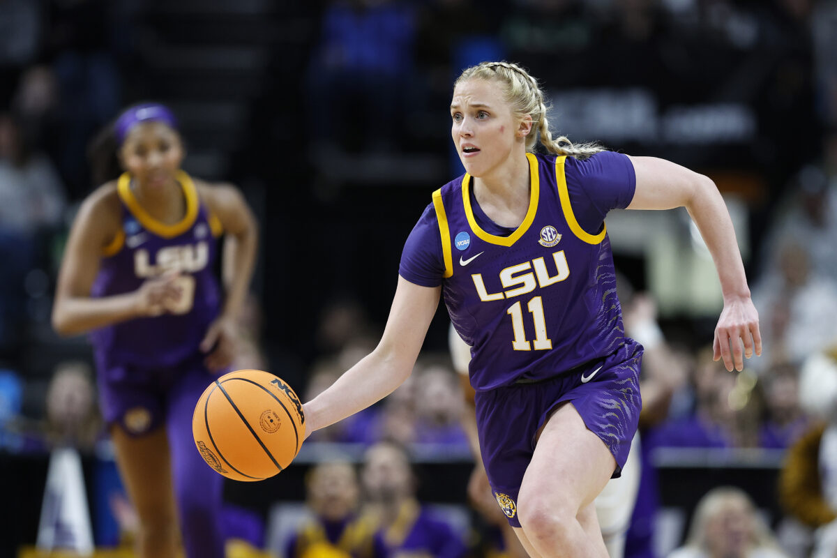 LSU transfer Hailey Van Lith refutes reports that she has committed to TCU