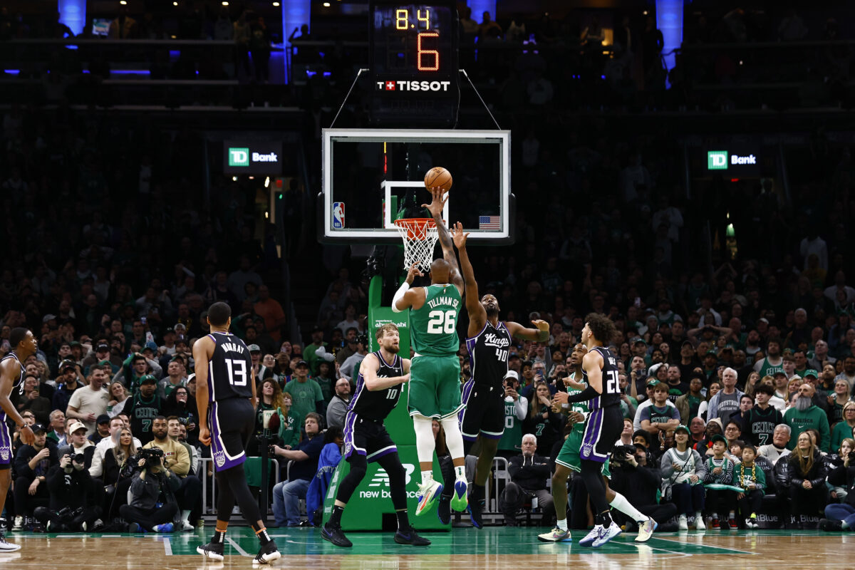 WATCH, Xavier Tillman hits the game winning shot for the Boston Celtics