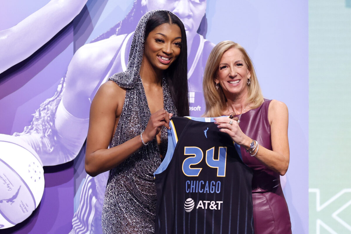 Chicago Sky select LSU’s Angel Reese with No. 7 pick in 2024 WNBA draft