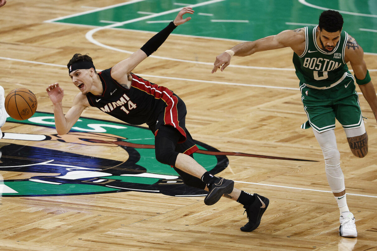 Why did the Boston Celtics fail to adjust to the Miami Heat in Game 2?