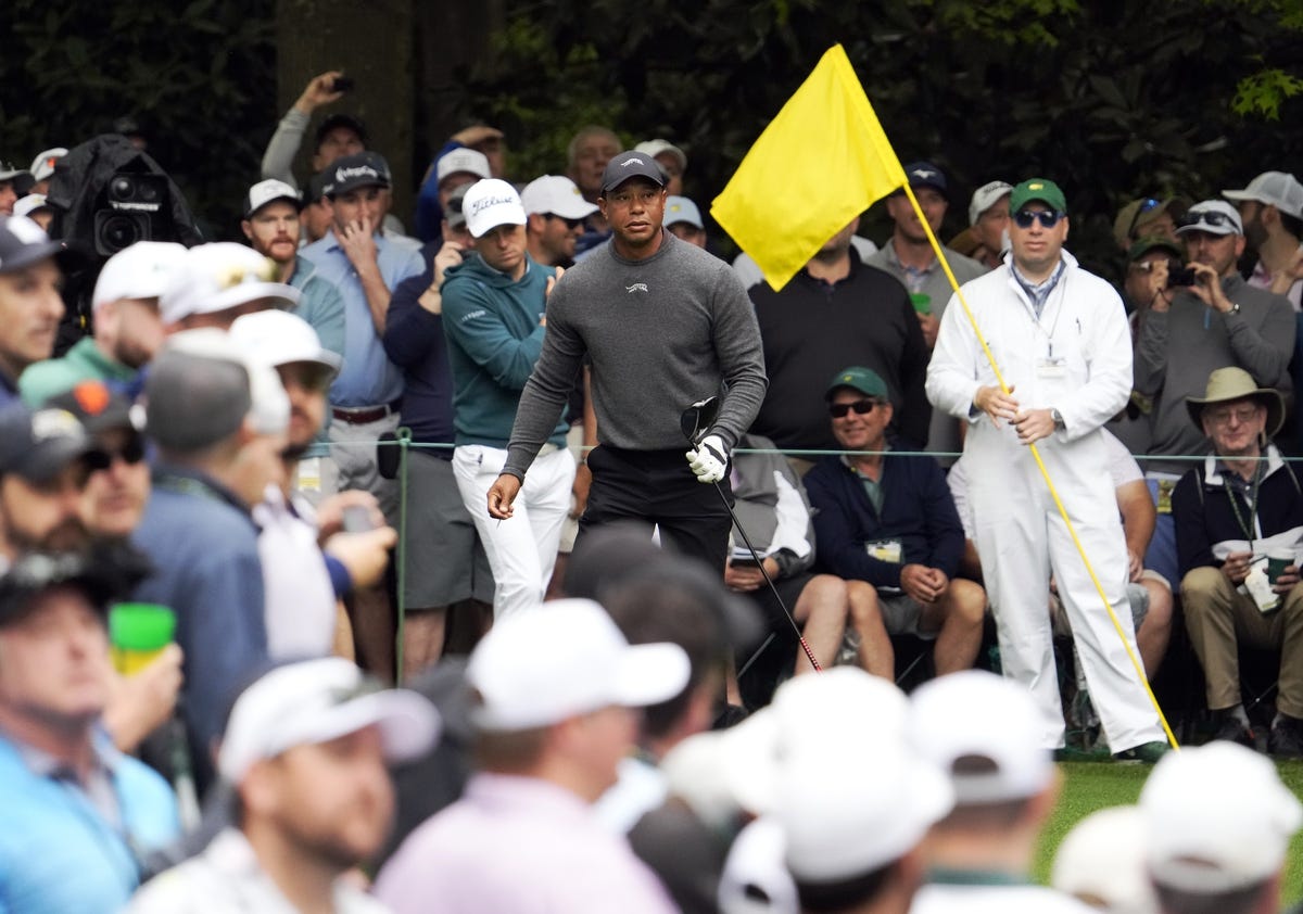 How to watch Tiger Woods at the 2024 Masters, first round grouping at Augusta National