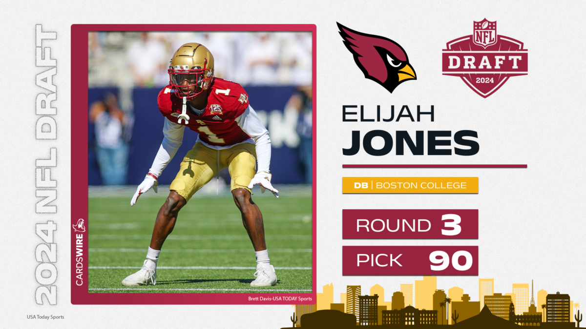 Cardinals double up at CB on Day 2, select Elijah Jones 90th overall