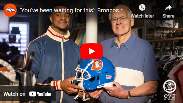 Broncos unveil new throwback uniforms with brilliant hype video
