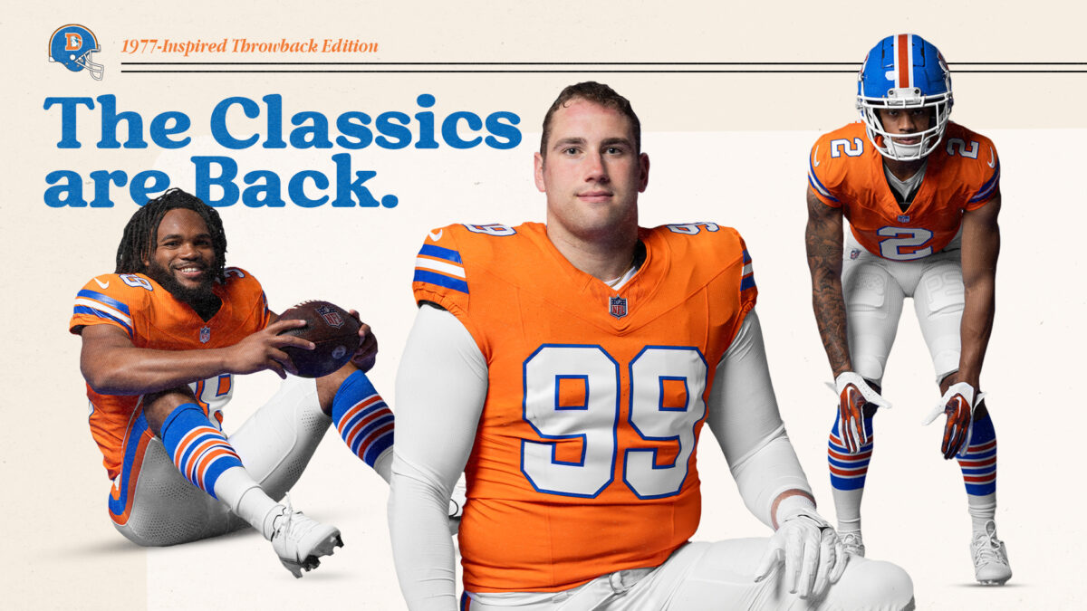 Twitter loves the Broncos’ throwback uniforms so much more than the primaries