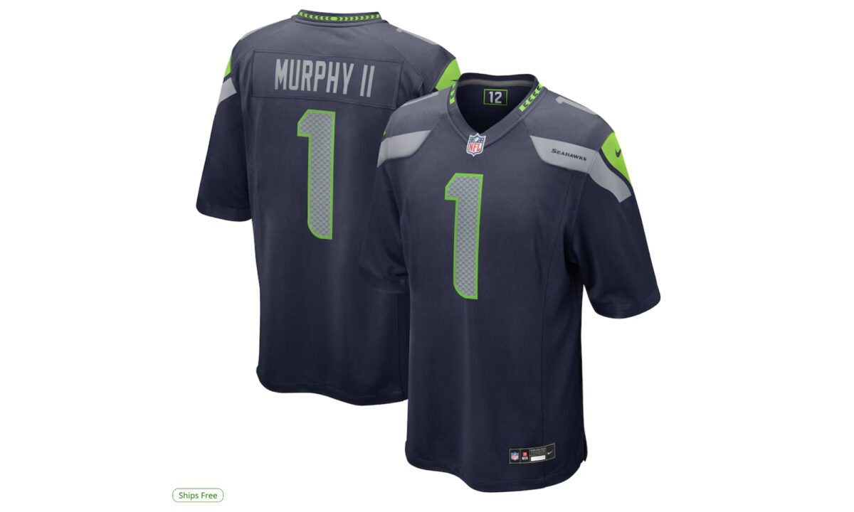 Byron Murphy II Seahawks jersey: How to buy Byron Murphy II NFL jersey