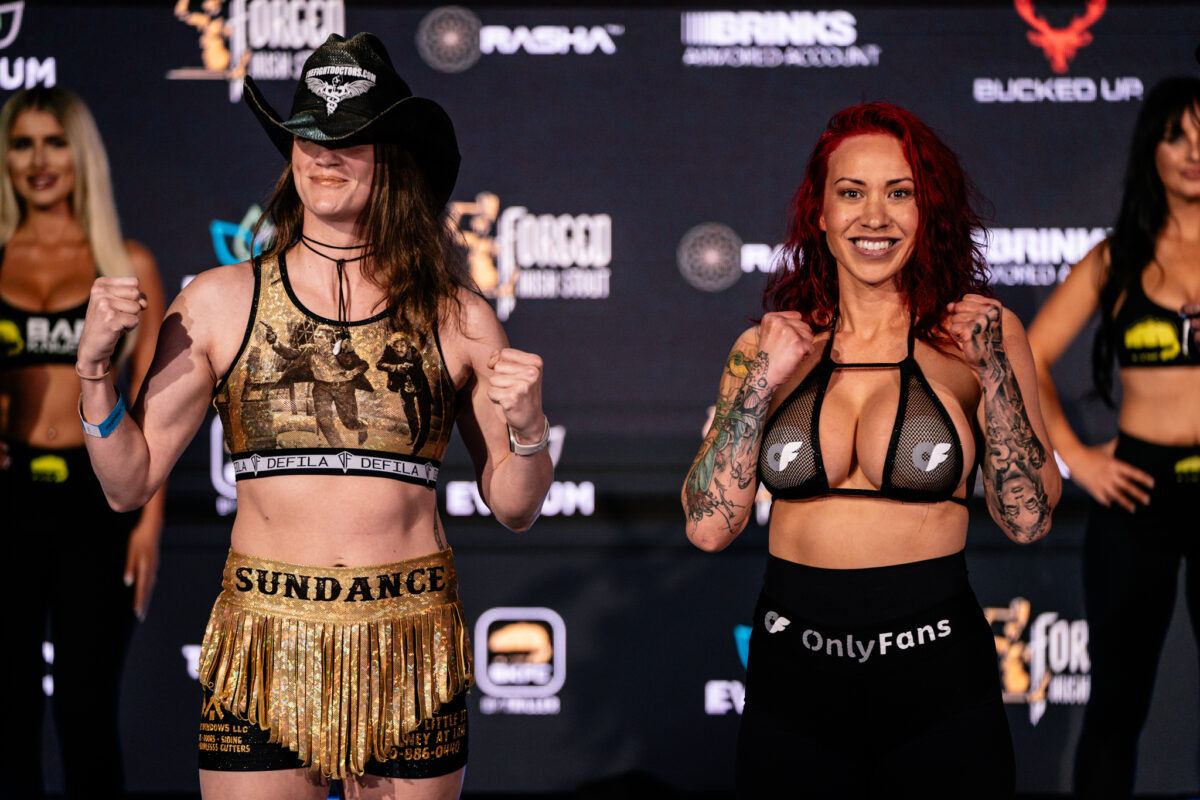 Photos: BKFC KnuckleMania 4 weigh-ins and fighter faceoffs