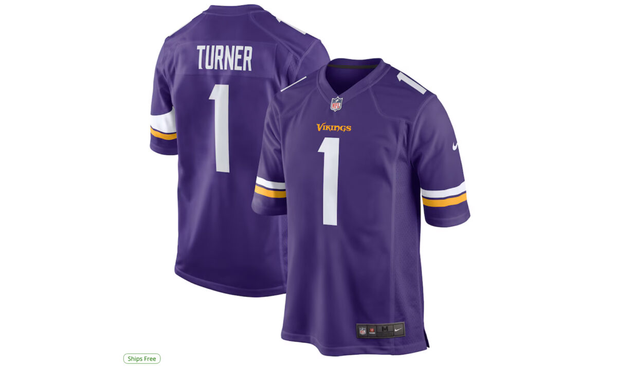 Dallas Turner Minnesota Vikings jersey: How to buy Dallas Turner NFL jersey
