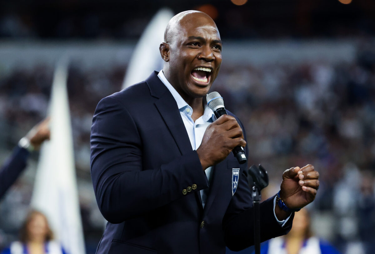 Broncos Hall of Famer DeMarcus Ware performs on ‘The Masked Singer’