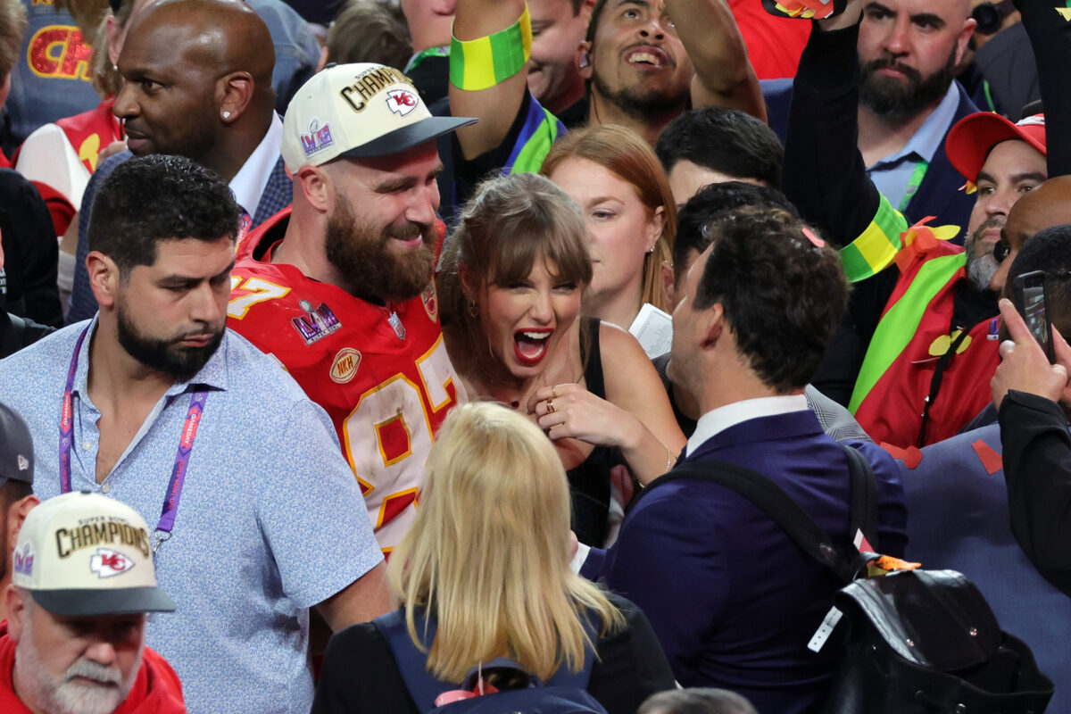 Taylor Swift and Travis Kelce are coincidentally up for the same 2024 Webby Award
