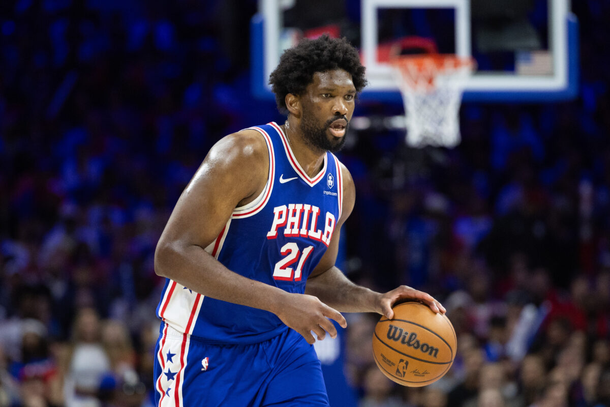Joel Embiid reacts to being diagnosed with Bell’s Palsy after Sixers win