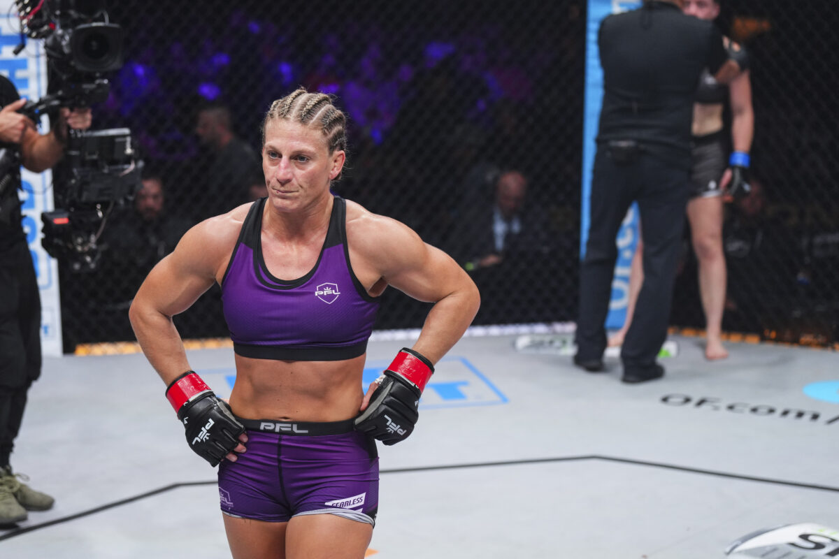 How Kayla Harrison had to overcome ‘big mental hurdle’ of UFC telling her it’s bantamweight or bust