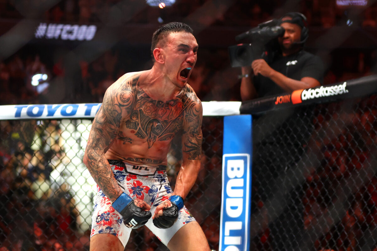 UFC 300 bonuses: Max Holloway gets unthinkable double for $600,000