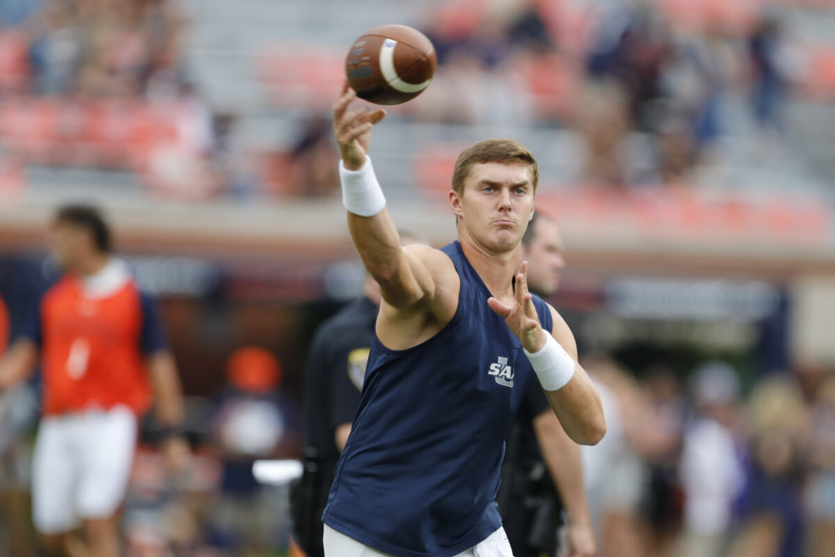Broncos met with QB Michael Hiers at Samford’s pro day