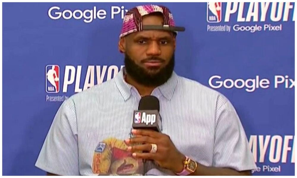 LeBron James sounded so defeated trying to explain the Lakers’ playoff woes