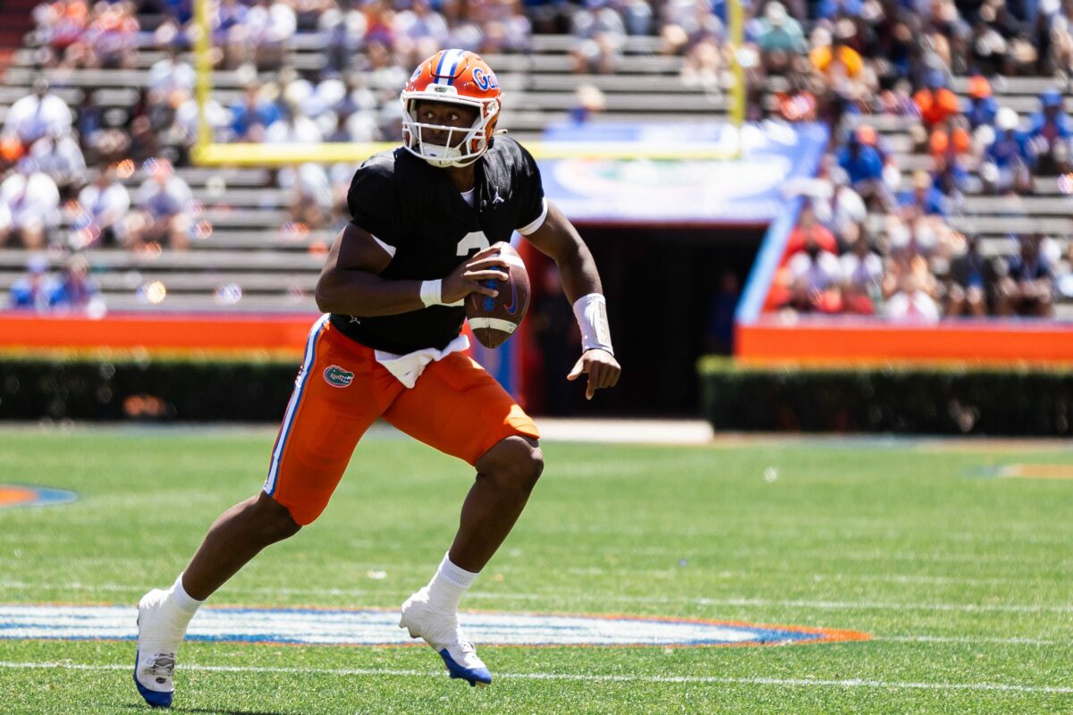 Florida’s freshman QB a standout at Orange and Blue game