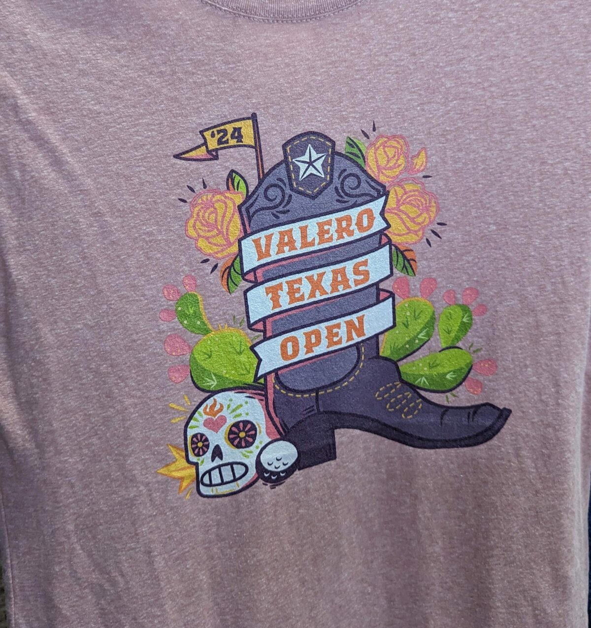 New logos, old Texas roots on display in 2024 Valero Texas Open merchandise shop