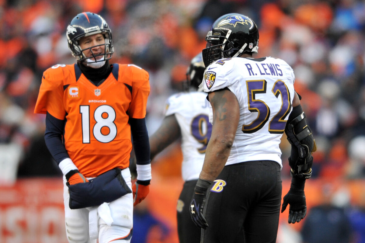 Ray Lewis declares Peyton Manning the GOAT over Tom Brady