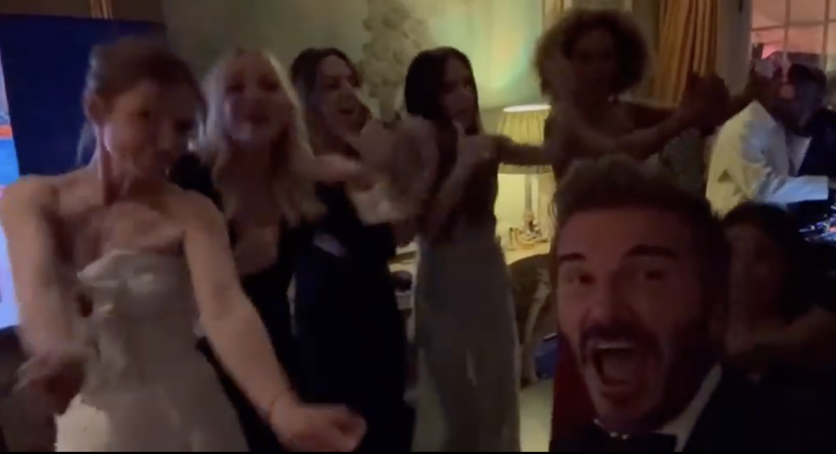 Fans appreciated David Beckham for giving them an incredible inside look at the Spice Girls reunion