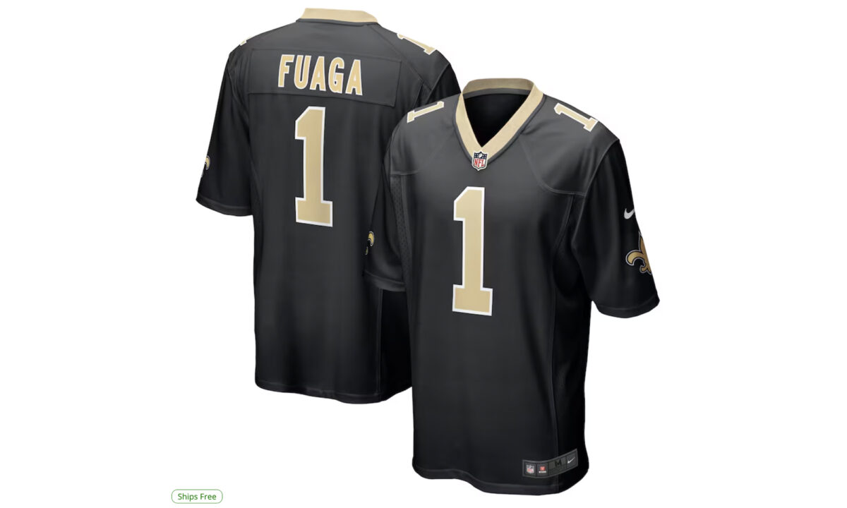 Taliese Fuaga New Orleans Saints jersey: How to buy Taliese Fuaga NFL jersey