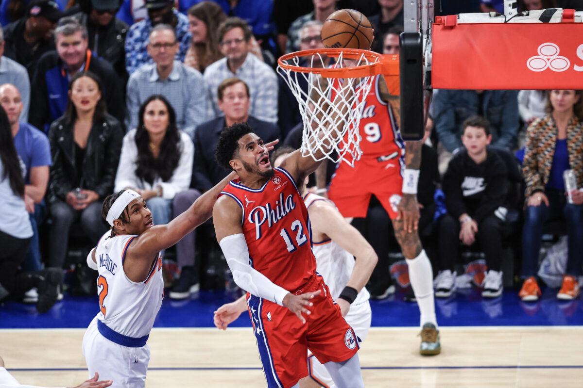 Sixers’ Tobias Harris watched a lot of film looking to be more aggressive
