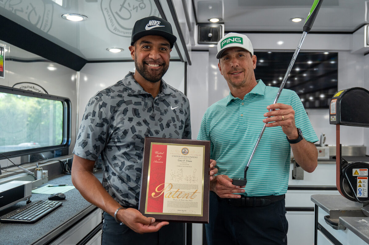 Masters: Tony Finau awarded a patent for a Ping prototype putter