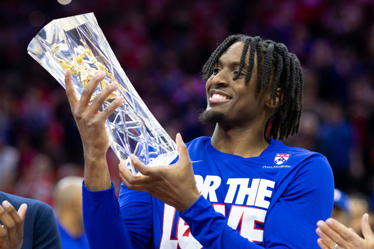 Sixers’ Joel Embiid gives thoughts on Tyrese Maxey winning MIP