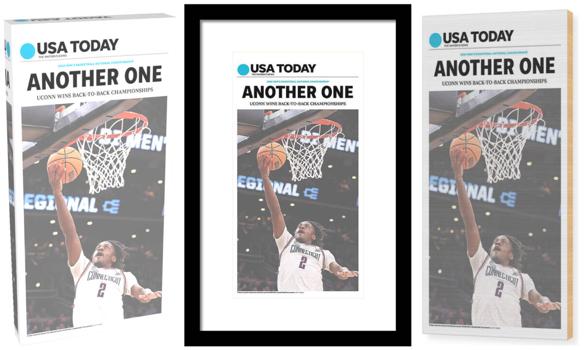 Celebrate UConn’s 2024 national championship with USA TODAY commemorative cover