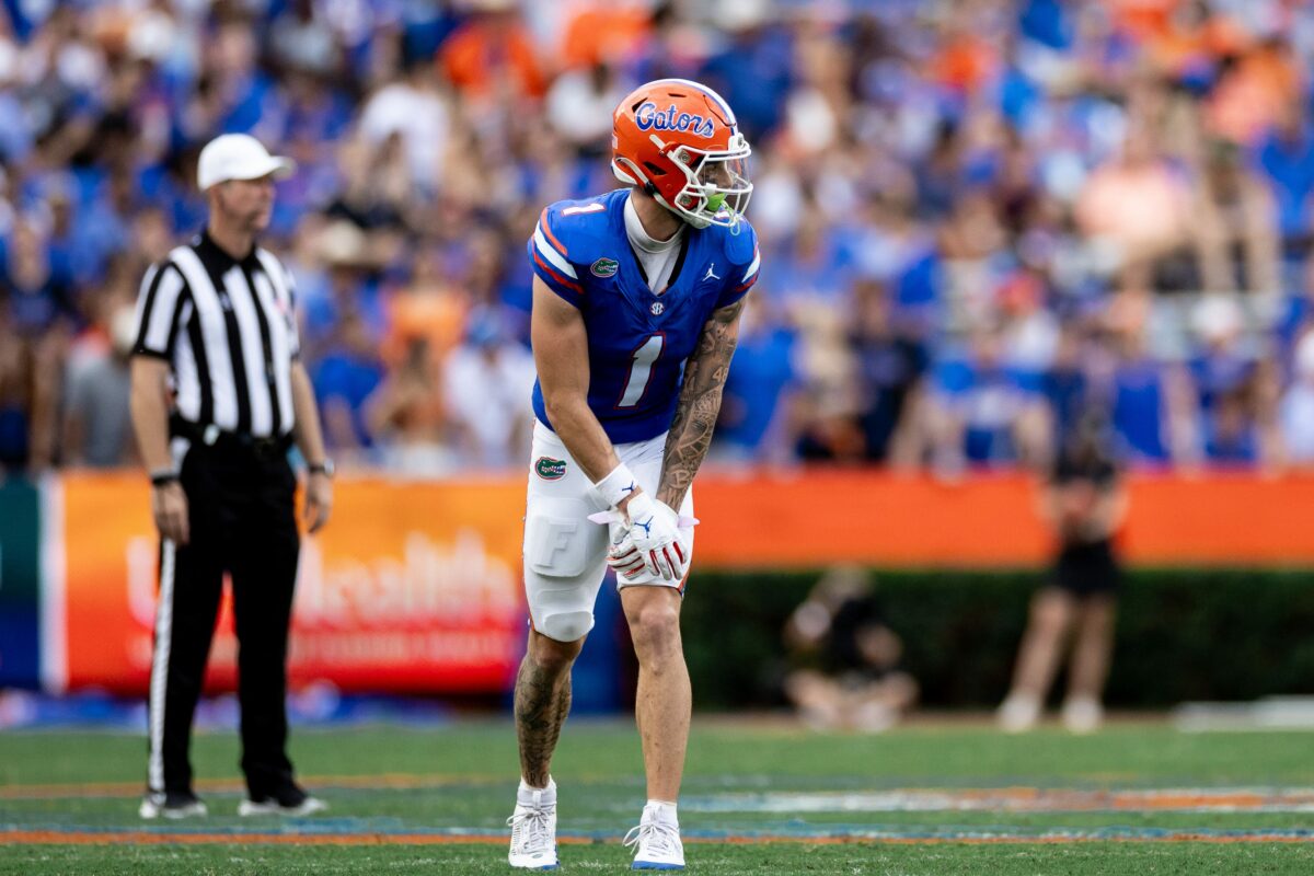 CBS Sports has Florida’s Pearsall heading here via trade in NFL draft
