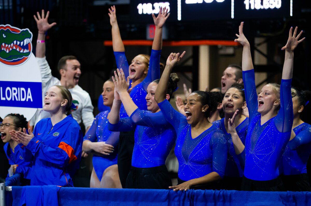PHOTOS: Florida gymnastics’ Gainesville Regional Semifinals victory