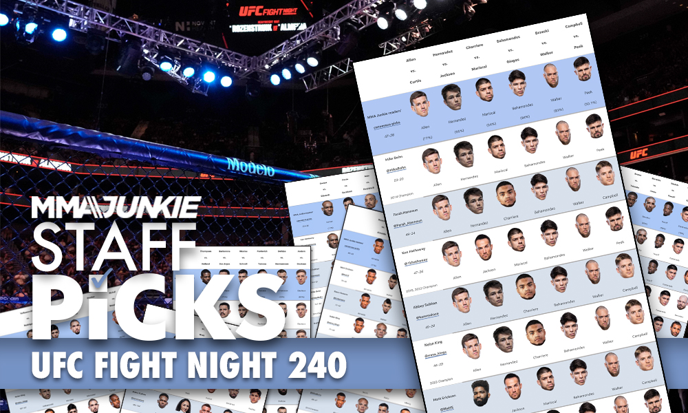 UFC Fight Night 240 predictions: Who’s picking Chris Curtis to upset Brendan Allen?