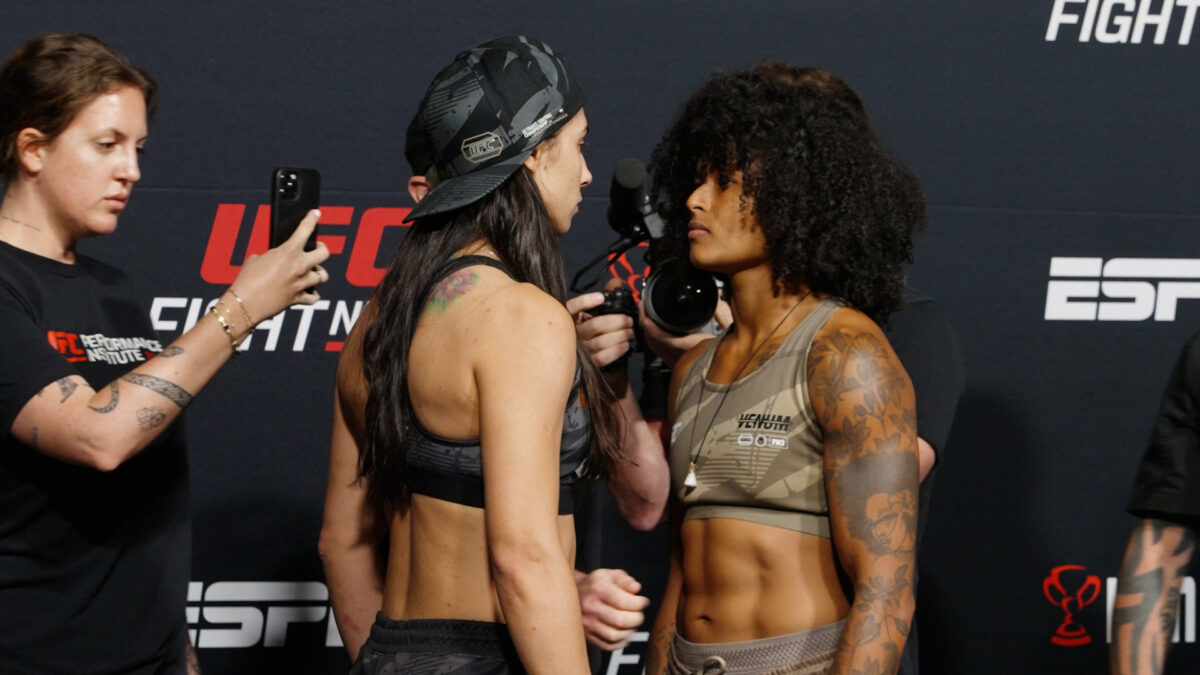 Photos: UFC on ESPN 55 weigh-ins and faceoffs