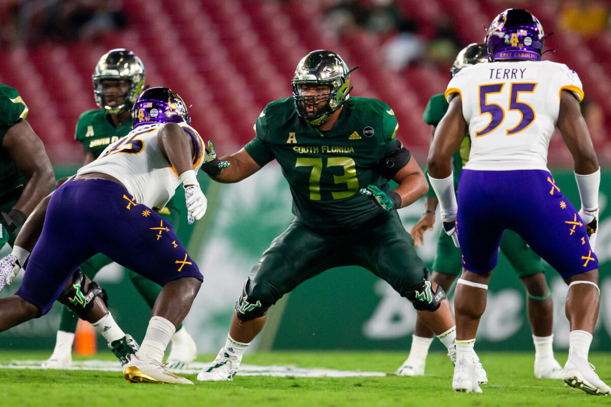 Packers to host South Florida OT Donovan Jennings on top-30 pre-draft visit