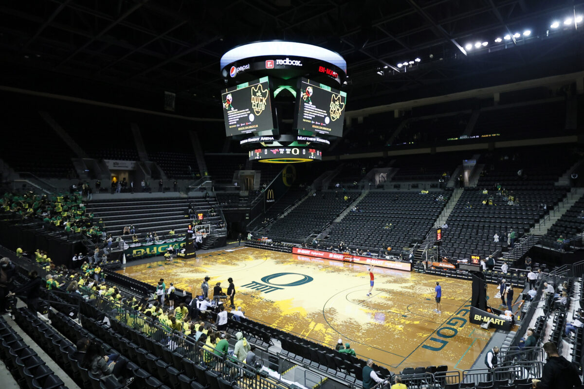 Oregon’s ugly basketball court no longer exists, will be replaced
