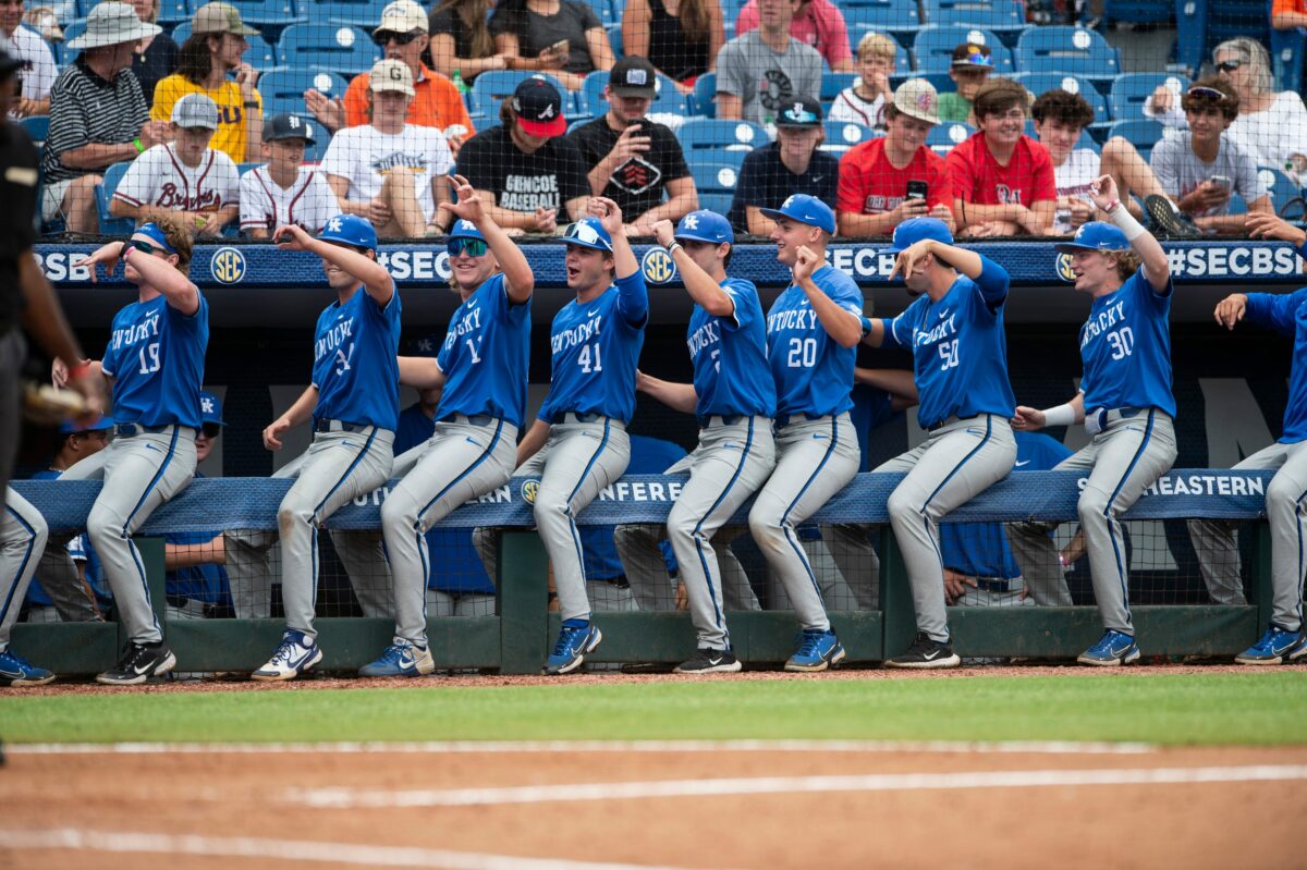 Kentucky jumps up into eighth in USA TODAY Sports baseball coaches poll
