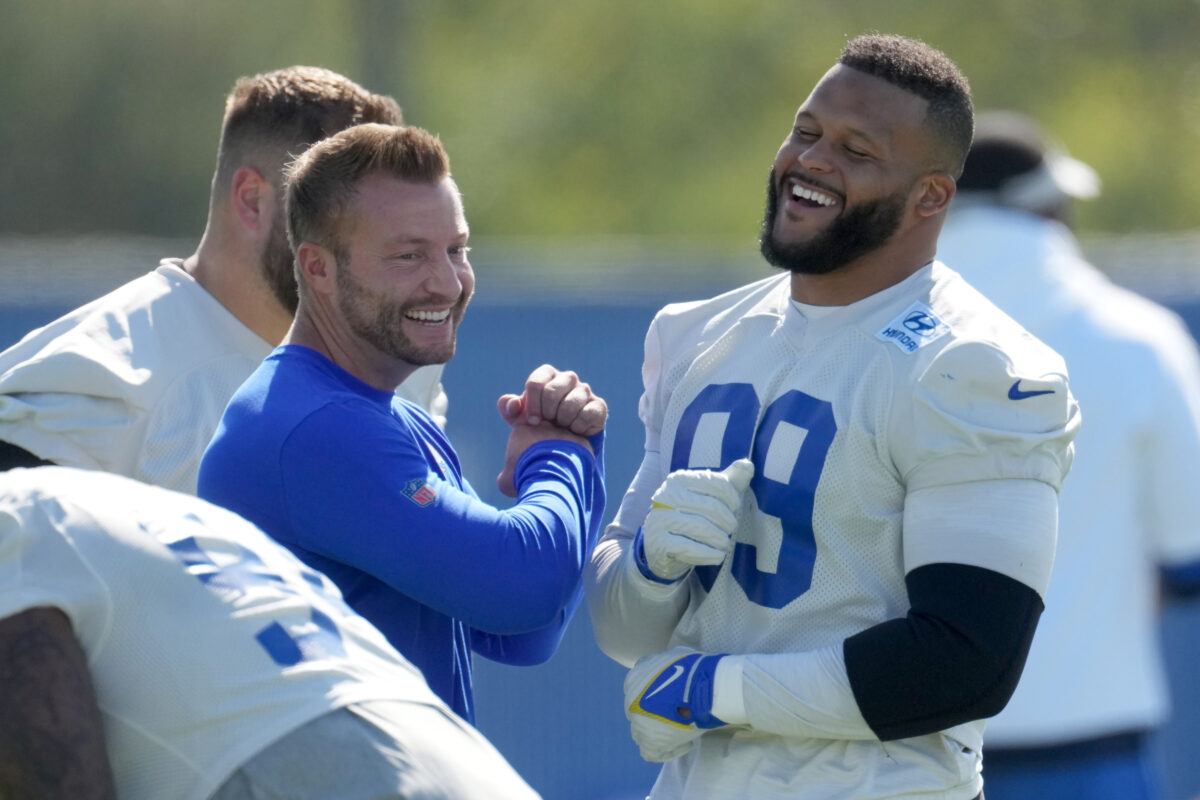 Aaron Donald reveals he was 30 pounds lighter than his listed weight in 2018