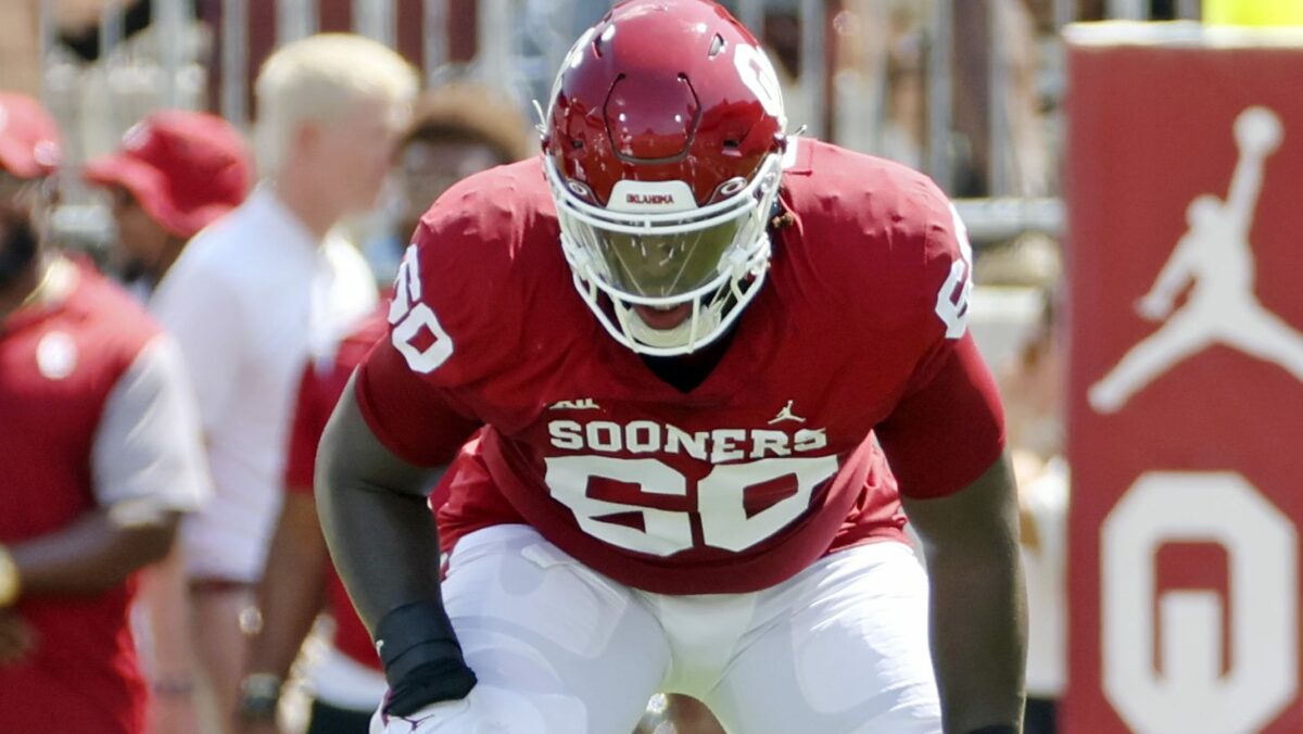 Packers hosted Oklahoma OT Tyler Guyton on top 30 pre-draft visit