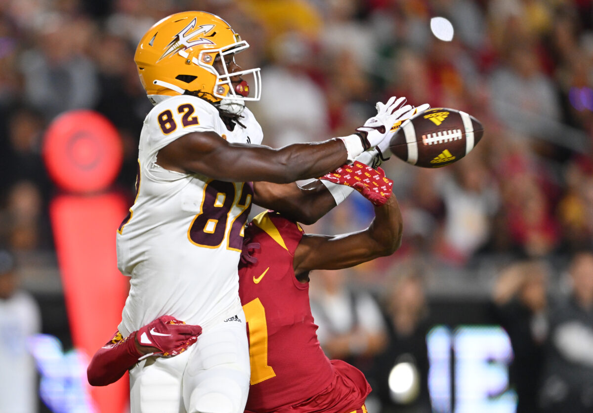 USC defensive back Calen Bullock is rising up NFL draft boards