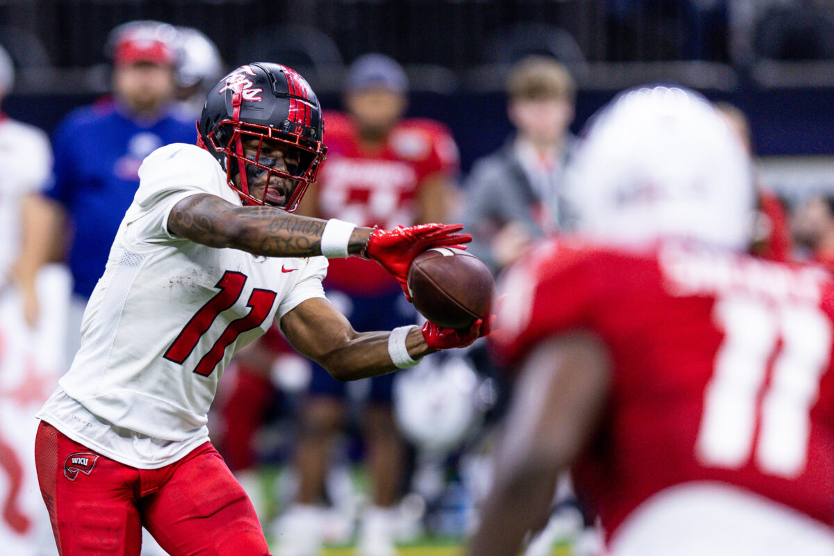 Report: Saints to host Western Kentucky WR Malachi Corley on pre-draft visit